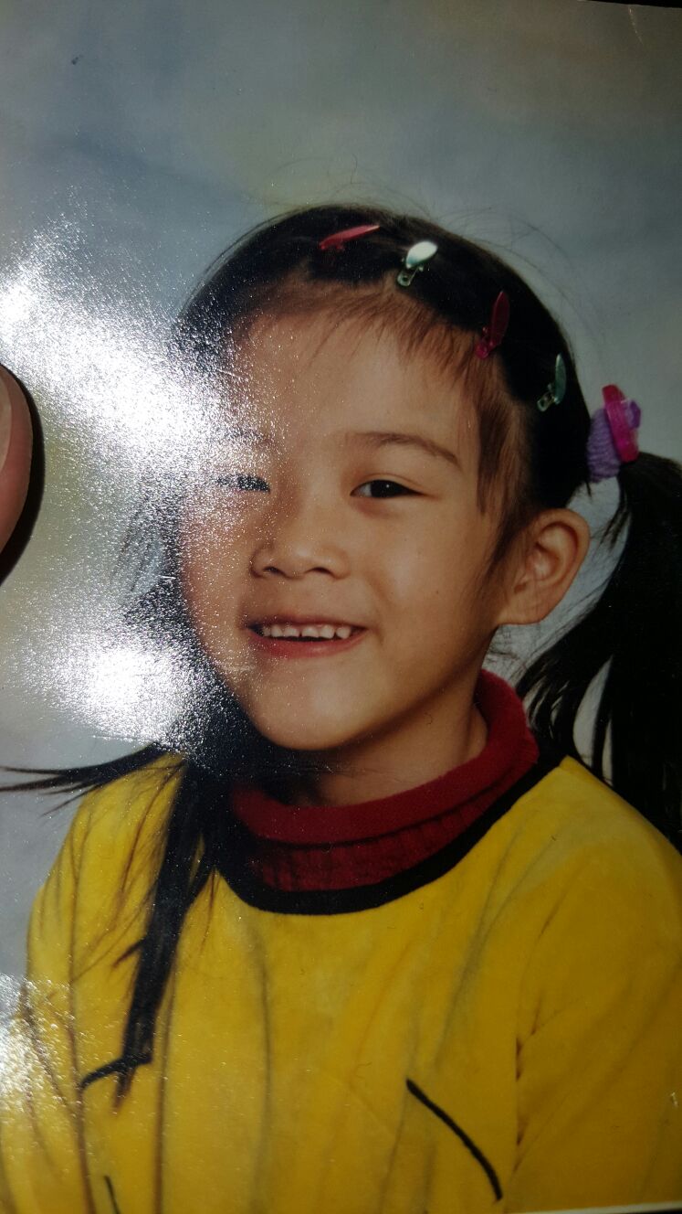 A little Asian girl in the West